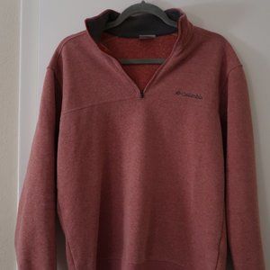 Men's Columbia Quarter Zip Pullover